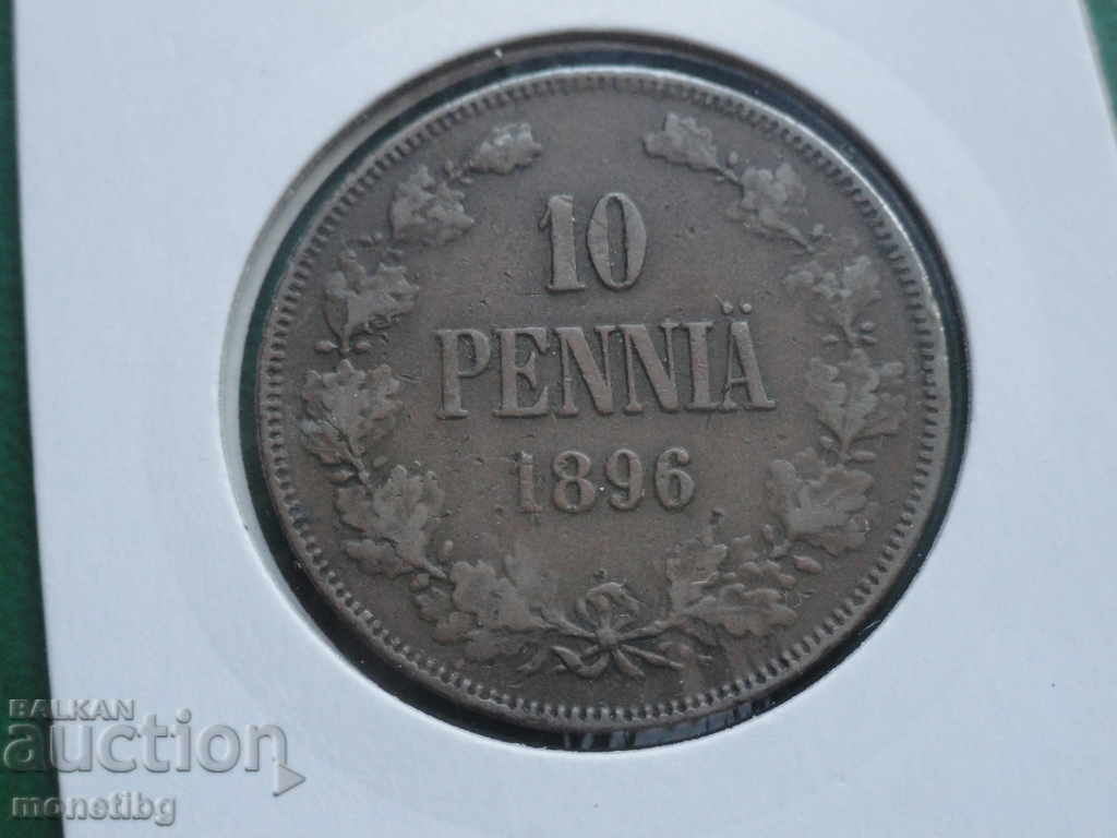 Rusia (pentru Finlanda) 1896 - 10 penniä - 5