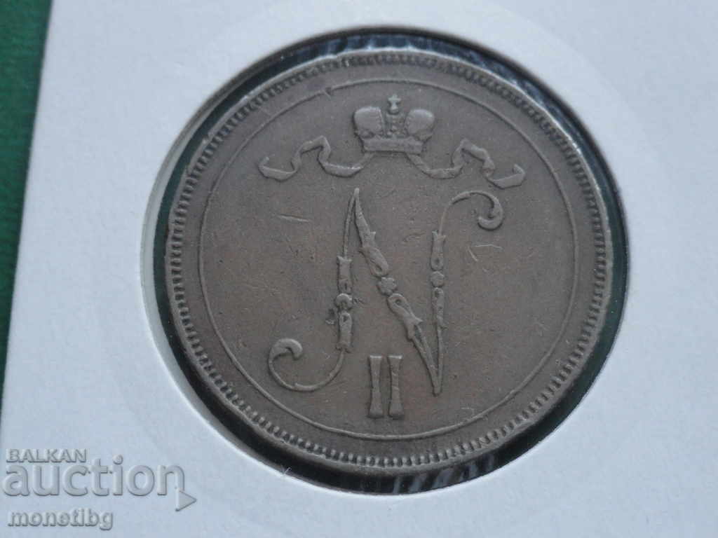 Rusia (pentru Finlanda) 1896 - 10 penniä - 6