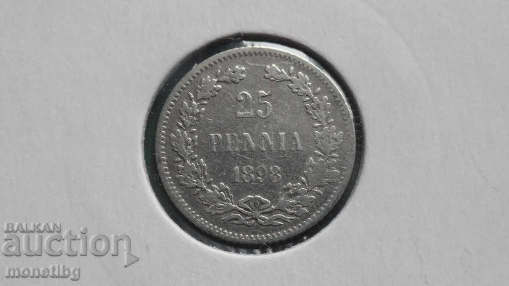Auction  Russia (for Finland) 1898 - 25 pennies