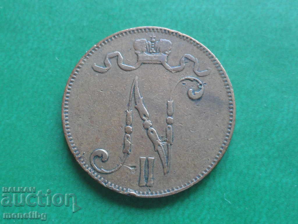 Livrarea Rusia (pentru Finlanda) 1901 - 5 bănuți Livrarea Rusia (pentru Finlanda) 1901 - 5 bănuți
