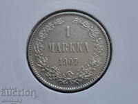 Russia (for Finland) 1907 - 1 mark