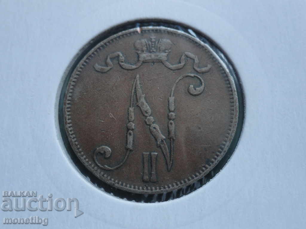 Delivery of Russia (for Finland) 1907 - 5 pennies