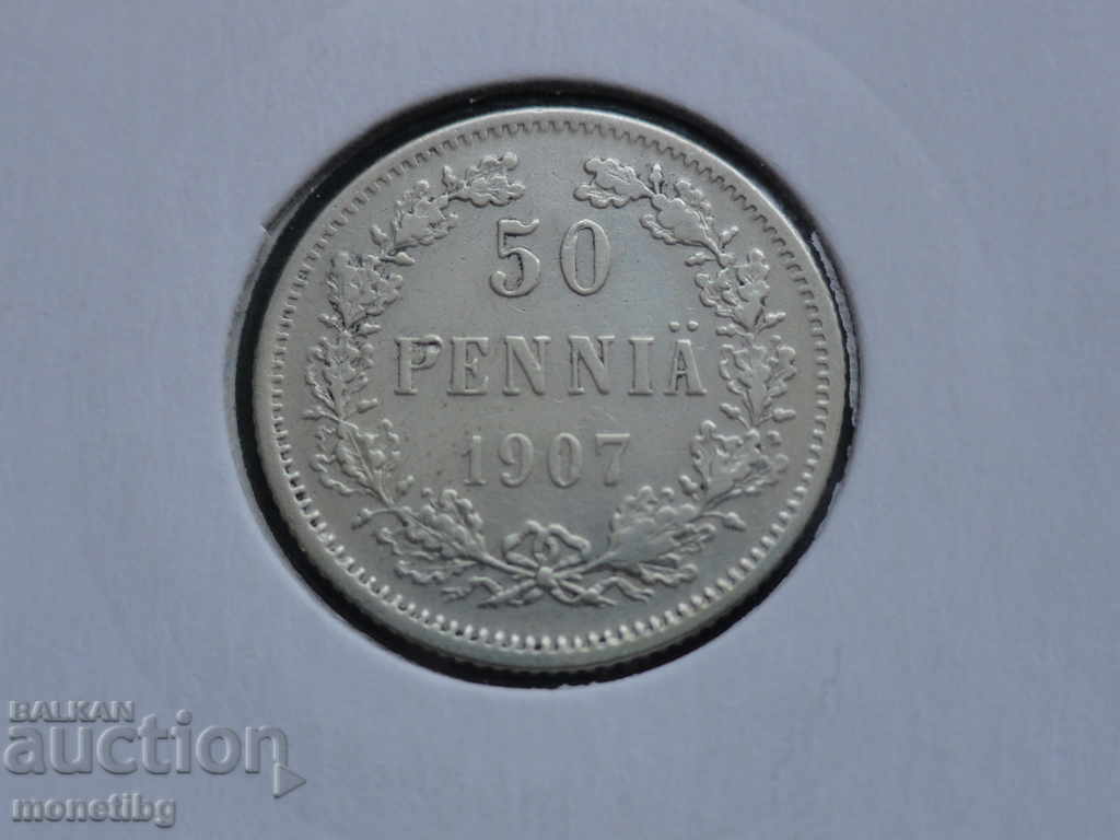 Russia (for Finland) 1907 - 50 pennia - 5 Russia (for Finland) 1907 - 50 pennia - 5