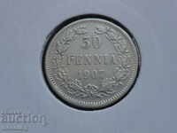 Russia (for Finland) 1907 - 50 penny