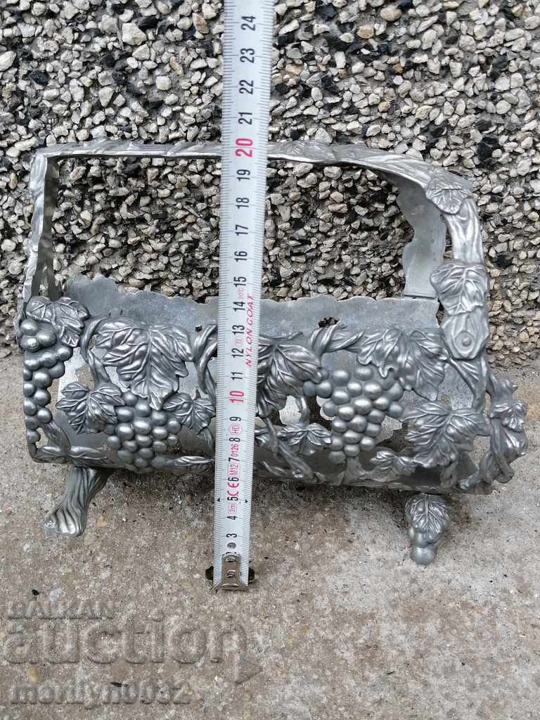 Metal wine bottle holder whiskey cognac with price 41.00 BGN | € 20.96 Metal wine bottle holder whiskey cognac with price 41.00 BGN | € 20.96