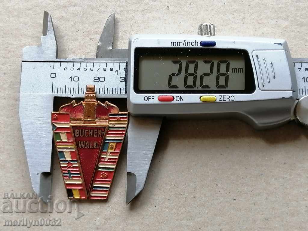 Buchenwald Medal Badge Medal - 5 Buchenwald Medal Badge Medal - 5