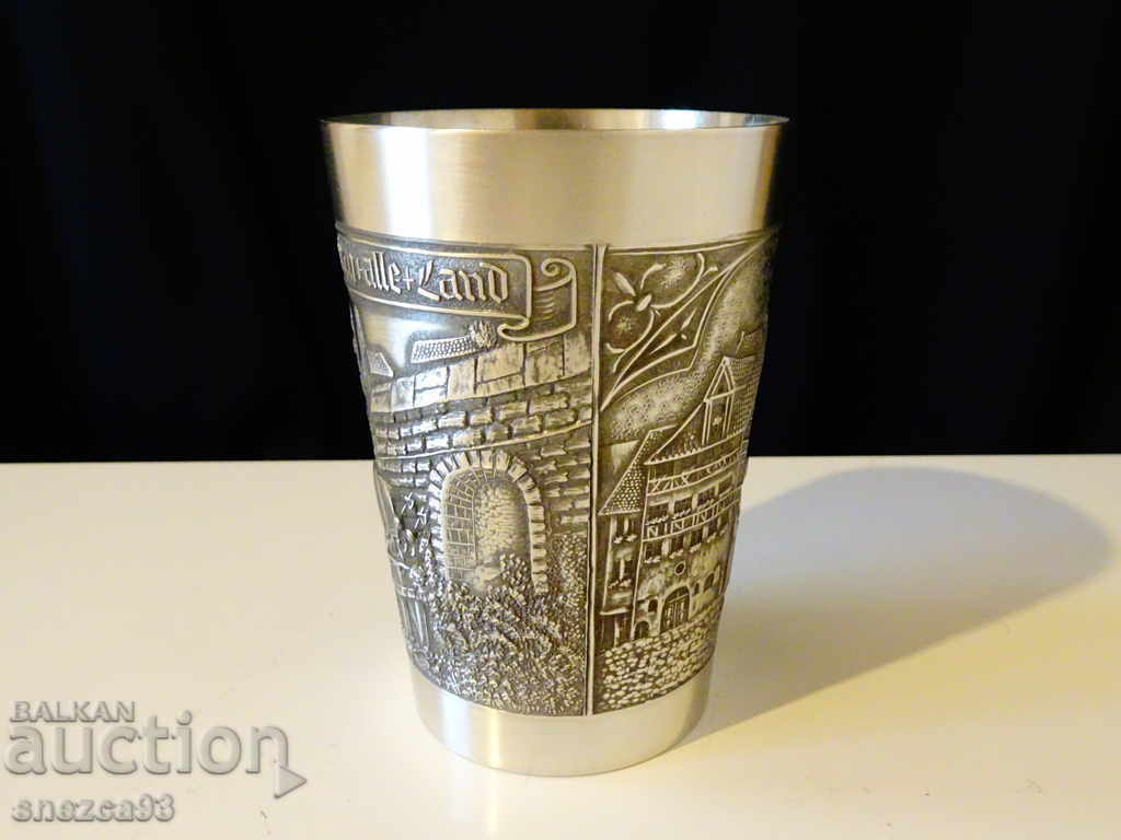 Auction Kalena chalice, mug 400 ml., Knights, horses Auction Kalena chalice, mug 400 ml., Knights, horses