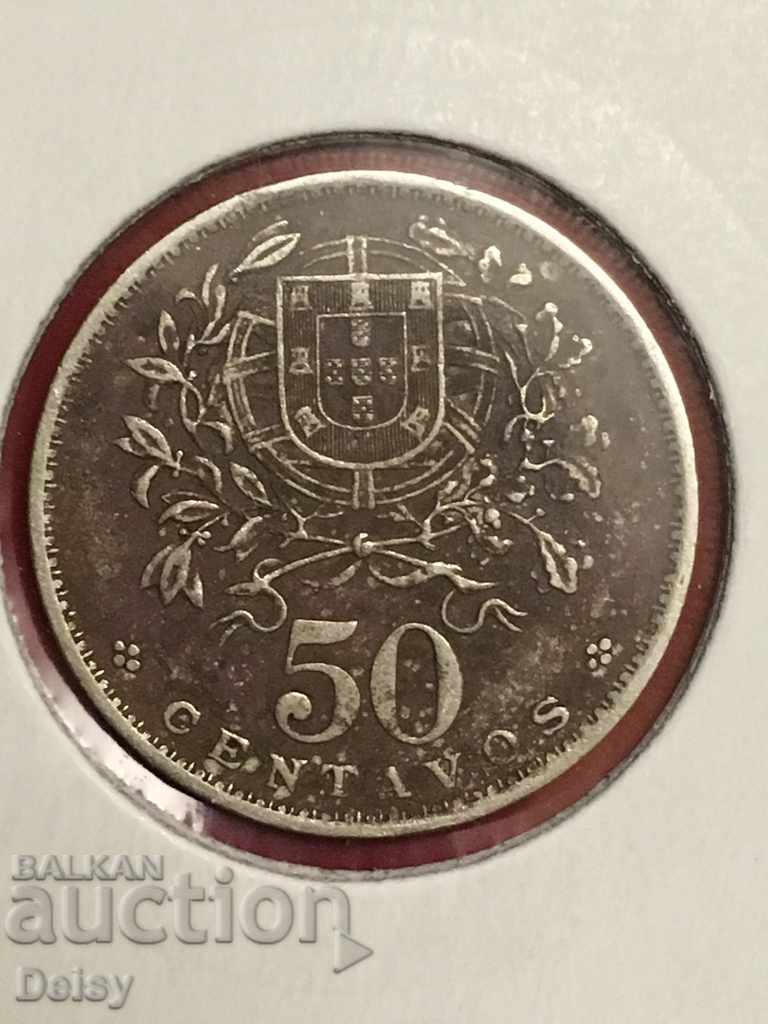 Portugalia 50 centavos 1929