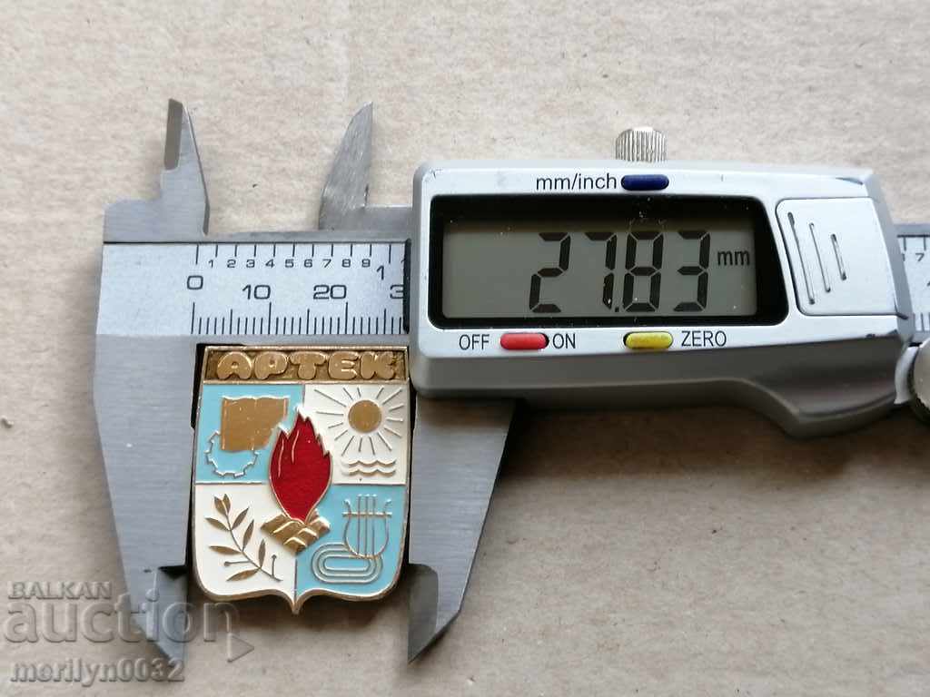 Auction Artek Medal Badge Badge Auction Artek Medal Badge Badge