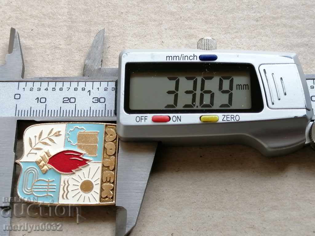 Delivery of Artek Medal Badge Badge Delivery of Artek Medal Badge Badge