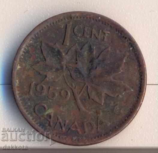 Канада цент 1959 година