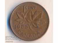 Canada cent 1963