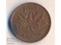 Canada cent 1964