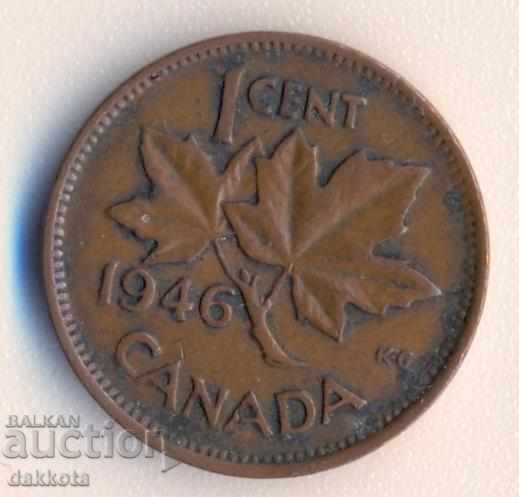 Canada cent 1946