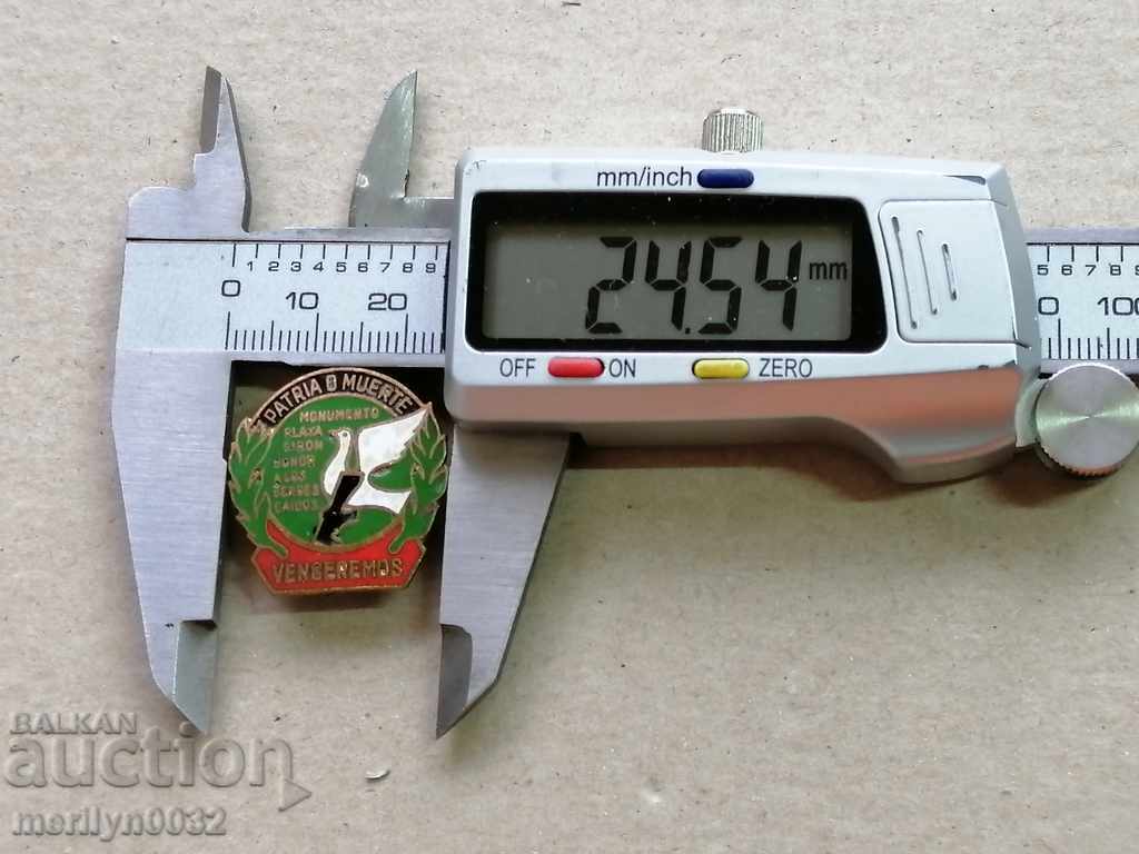 Auction VENSEREMOS Medal Badge Badge Auction VENSEREMOS Medal Badge Badge