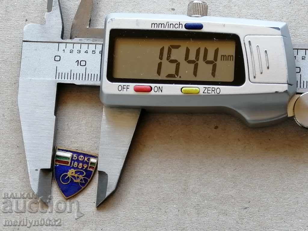 Auction Breastplate Bulgarian Cycling Federation Medal Badge Auction Breastplate Bulgarian Cycling Federation Medal Badge
