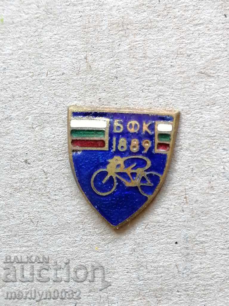 Insigna de medalii a Federației Bulgare de Ciclism Breastplate