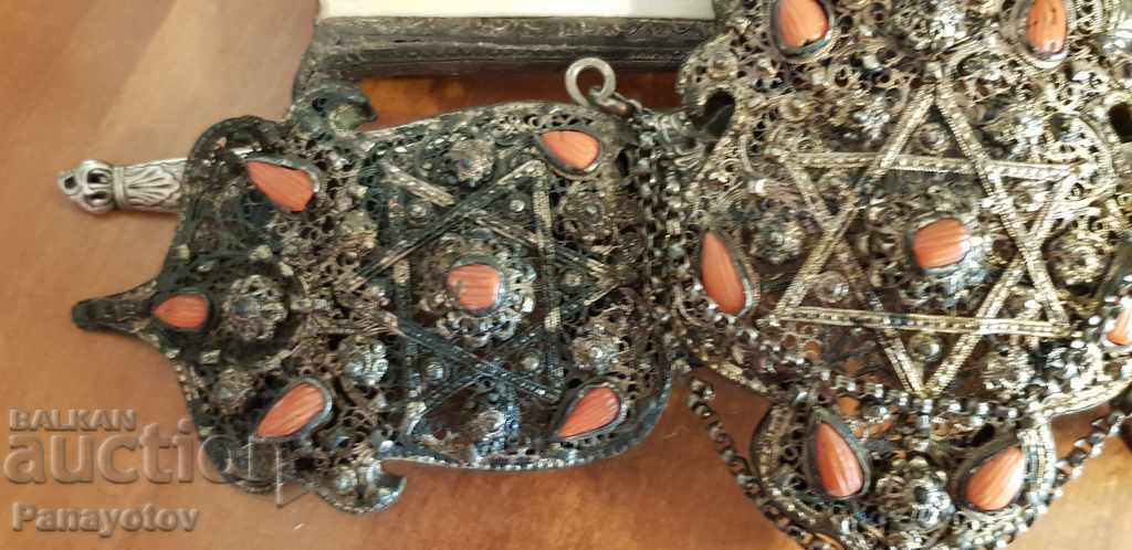 PAFTA PAFTI OTOMAN PUN PUN BIJUTERIE CORAL FILIGRAN - 5 PAFTA PAFTI OTOMAN PUN PUN BIJUTERIE CORAL FILIGRAN - 5