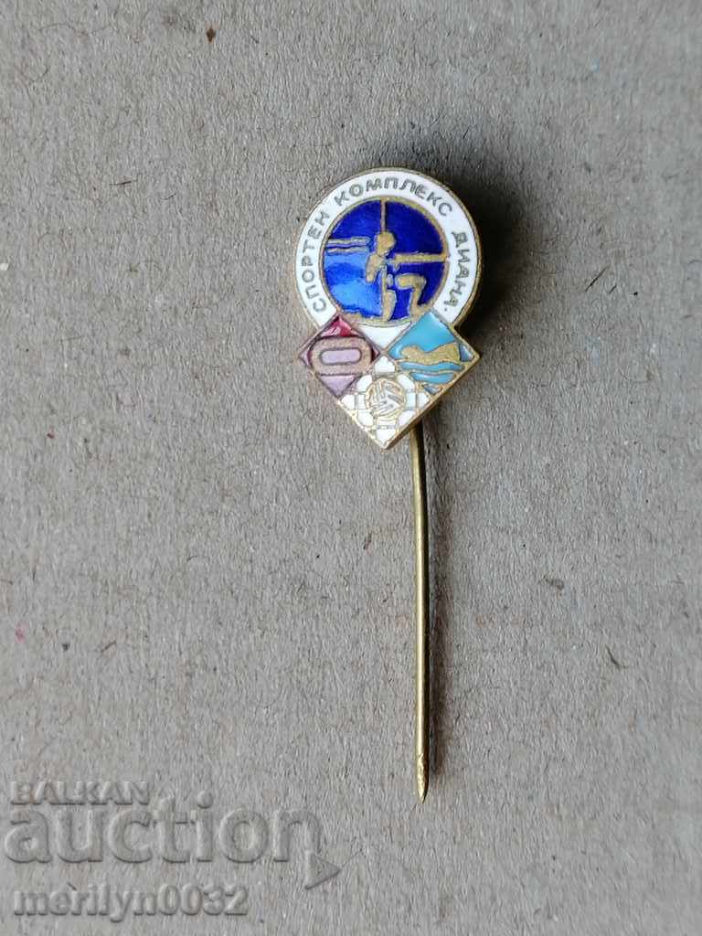 Award Badge Sports Complex Diana Medal Badge - 5 Award Badge Sports Complex Diana Medal Badge - 5