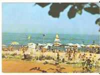 Картичка  България  Варна  Златни пясъци Плажът 20*