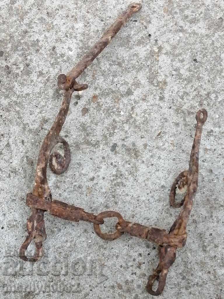 Ottoman hand forged bridle, wrought iron, cavalry with price 89.00 BGN | € 45.50 Ottoman hand forged bridle, wrought iron, cavalry with price 89.00 BGN | € 45.50