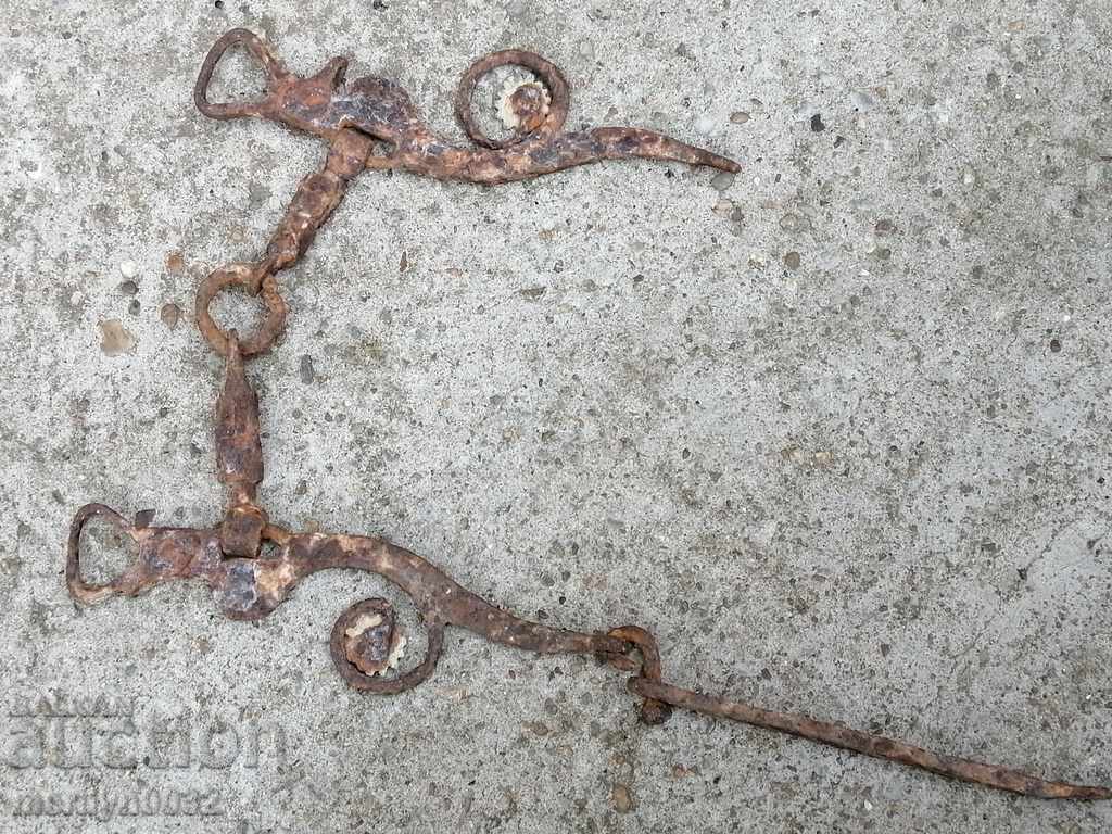 Delivery of Ottoman hand forged bridle, wrought iron, cavalry Delivery of Ottoman hand forged bridle, wrought iron, cavalry