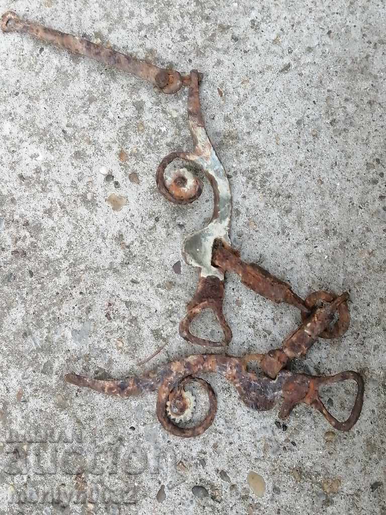Ottoman hand forged bridle, wrought iron, cavalry - 6 Ottoman hand forged bridle, wrought iron, cavalry - 6