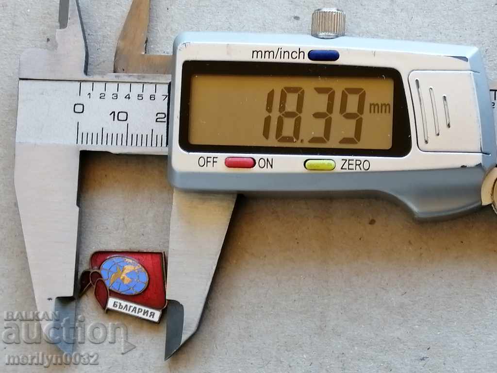 Auction Pioneers of Peace Award Badge Bulgaria Email Medal Badge Auction Pioneers of Peace Award Badge Bulgaria Email Medal Badge