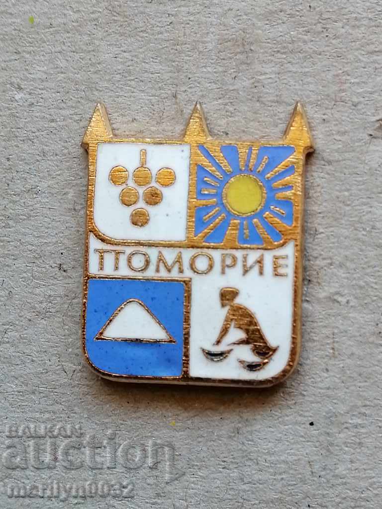 Pomorie Badge Enamel Medal Badge - 6 Pomorie Badge Enamel Medal Badge - 6