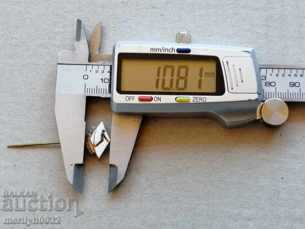 Доставка на Нагръден знак Ски факторъ емайл медал значка Доставка на Нагръден знак Ски факторъ емайл медал значка