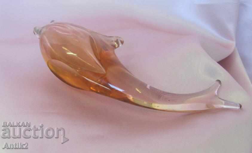 Old Morano Crystal Glass Figure-Fish with price 30.00 BGN | € 15.34 Old Morano Crystal Glass Figure-Fish with price 30.00 BGN | € 15.34