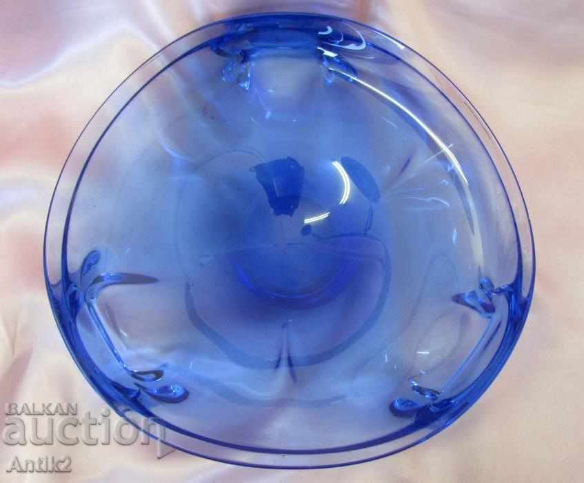 Delivery of Old Big, Massive Morano Crystal Glass Cup, Fruity Delivery of Old Big, Massive Morano Crystal Glass Cup, Fruity