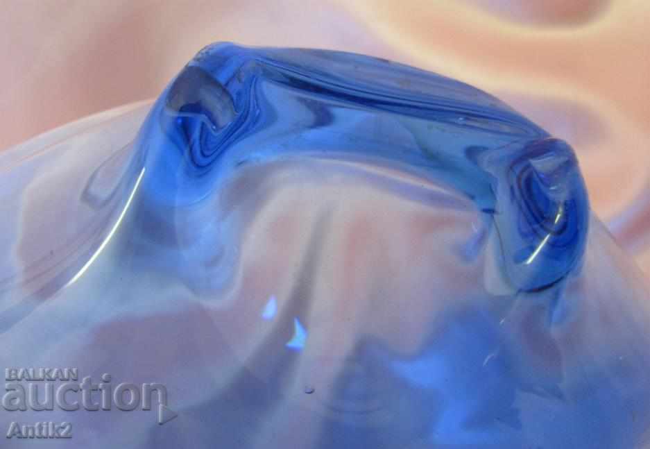 Old Big, Massive Morano Crystal Glass Cup, Fruity - 6 Old Big, Massive Morano Crystal Glass Cup, Fruity - 6