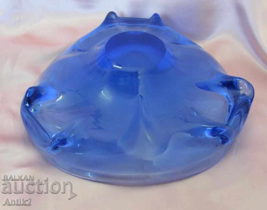 Old Big, Massive Morano Crystal Glass Cup, Fruity - 7 Old Big, Massive Morano Crystal Glass Cup, Fruity - 7