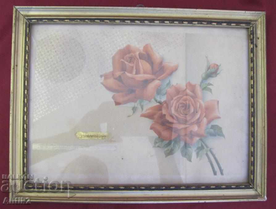 Παράδοση Παλιά έγχρωμη λιθογραφία δεκαετίας του '30 Παράδοση Παλιά έγχρωμη λιθογραφία δεκαετίας του '30