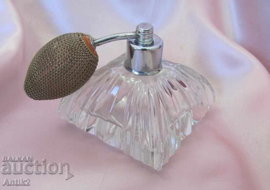 Old Crystal Perfume Bottles 2 pcs - 7 Old Crystal Perfume Bottles 2 pcs - 7