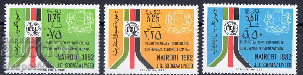 1982. Somalia. Conferința I.T.U., Nairobi.