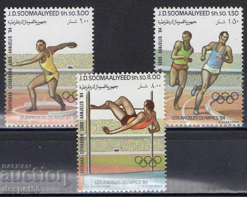 1984. Somalia. Jocurile Olimpice - Los Angeles, SUA.