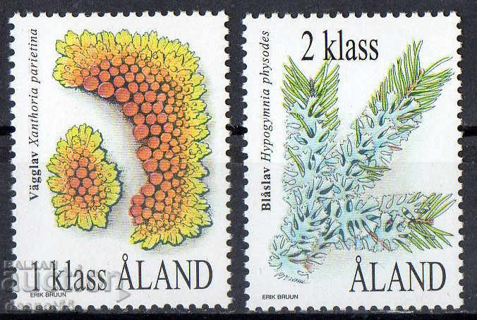1999. Aaland (Finlanda). Lichenii.