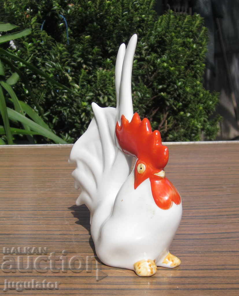 Delivery of old Russian USSR porcelain figurine figure figurine cock