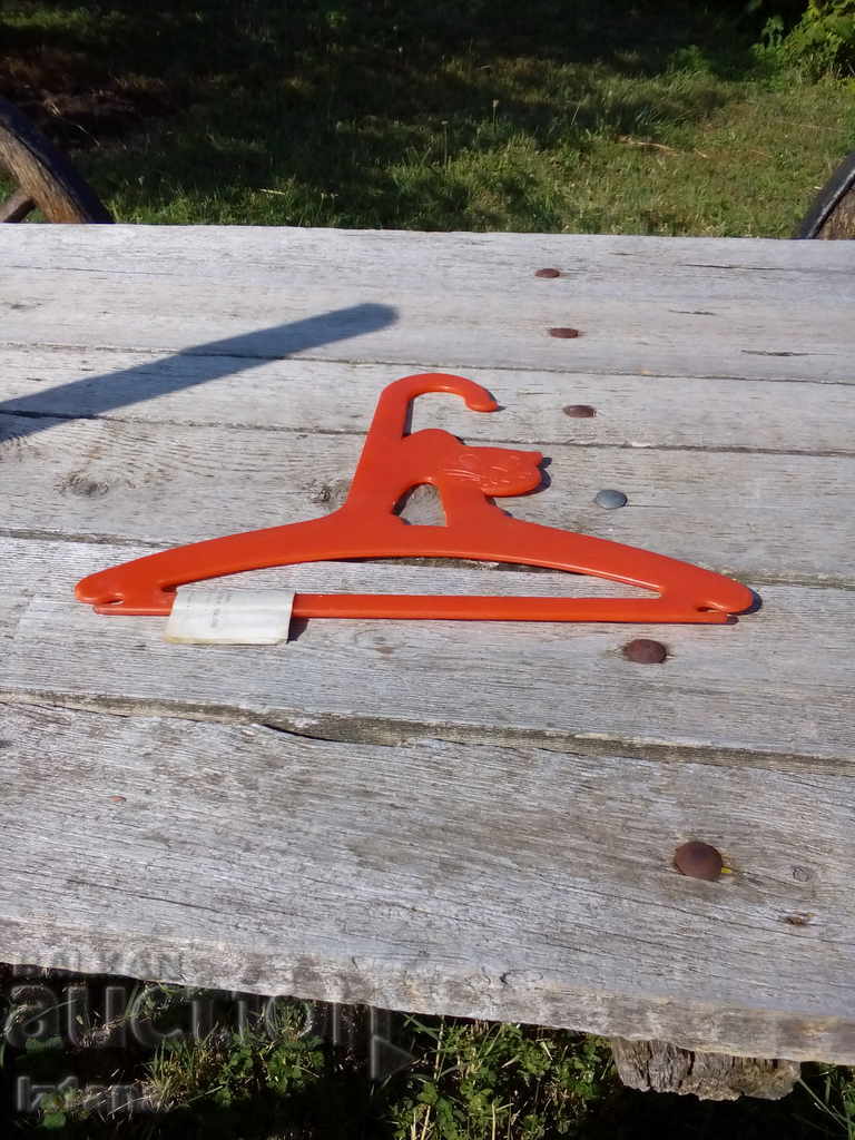 Old baby clothes hanger