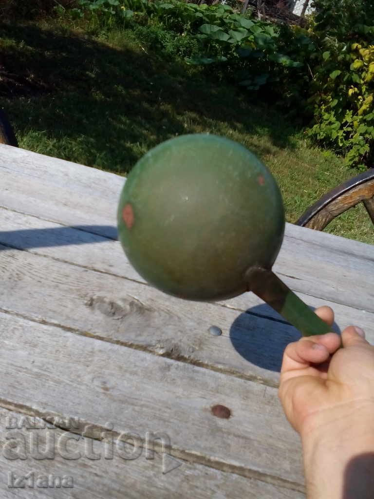 Old enameled ladle - 6 Old enameled ladle - 6