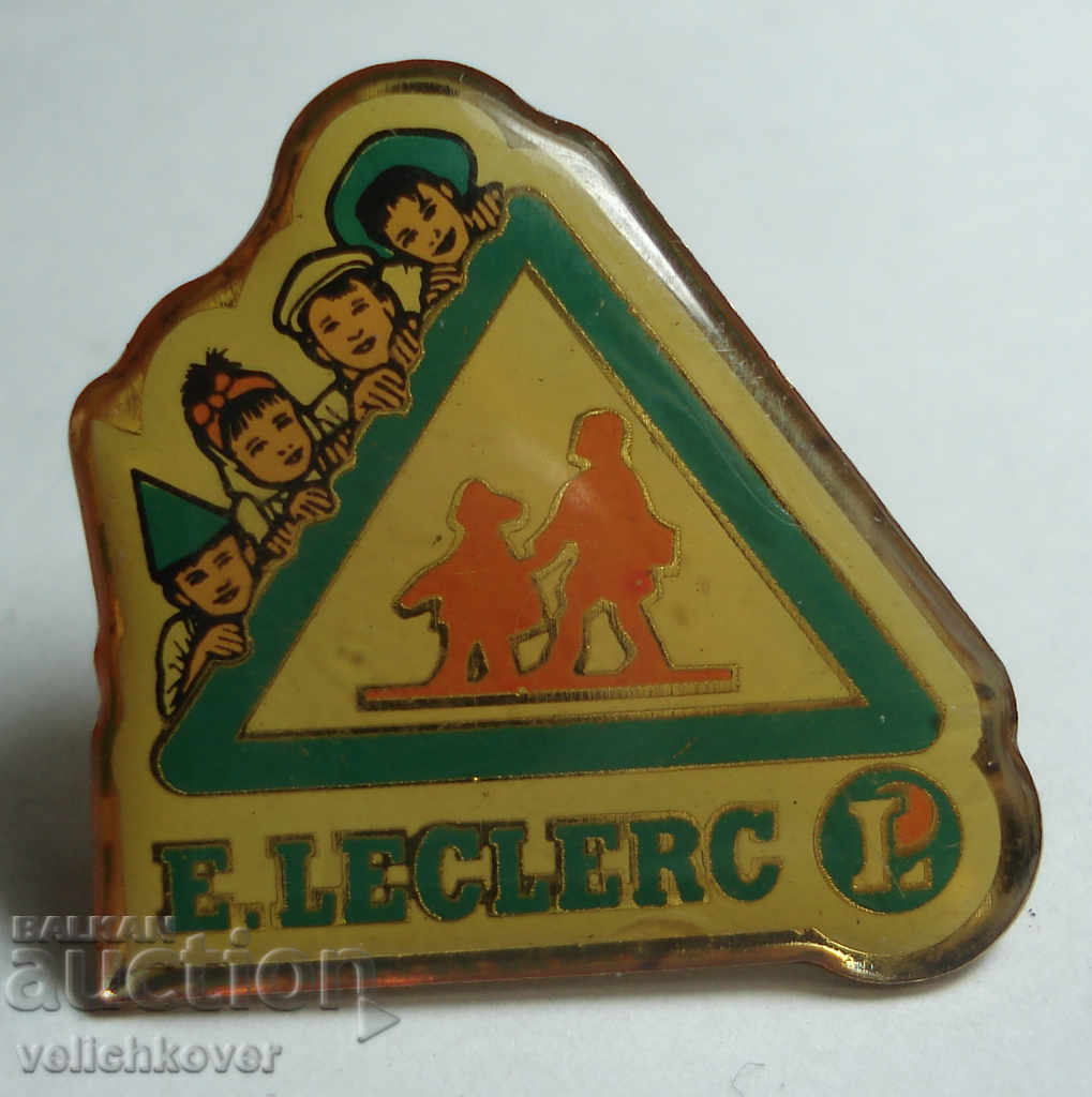 26323 Γαλλία υπεραγορά ετικέτα αλυσίδα E. Leclerc