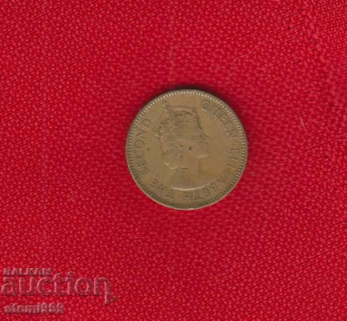 Монета Хонк Конг 1958 г.