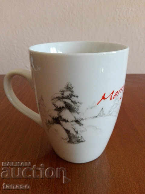 Auction  Merry Christmas coffee mug
