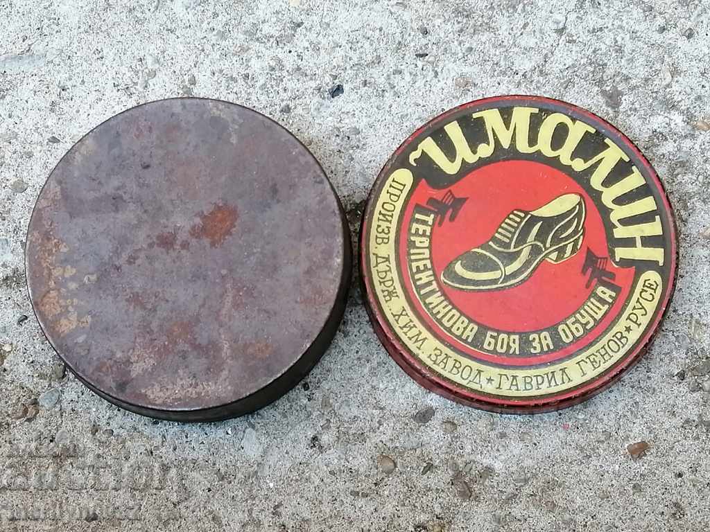 Ancient metal box for the wax Imalin - 5 Ancient metal box for the wax Imalin - 5