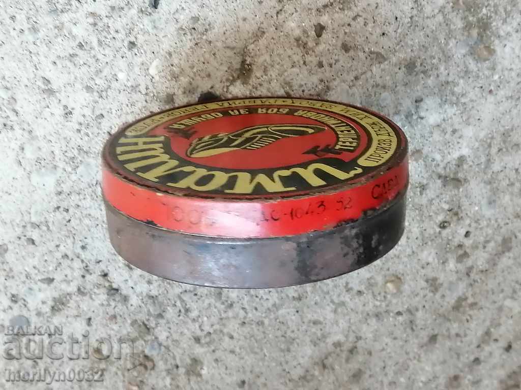 Ancient metal box for the wax Imalin - 6 Ancient metal box for the wax Imalin - 6