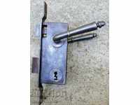 Old HUGE lock key, latch late 19th to 20th century