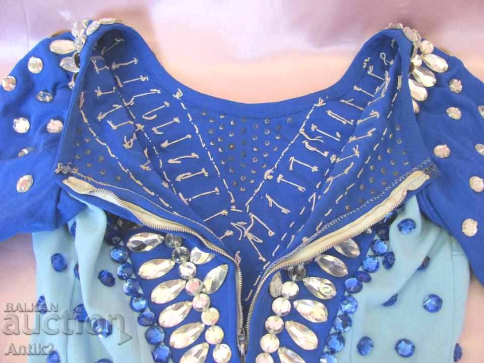 50s Cabaret Suit Glass Beads - 5 50s Cabaret Suit Glass Beads - 5