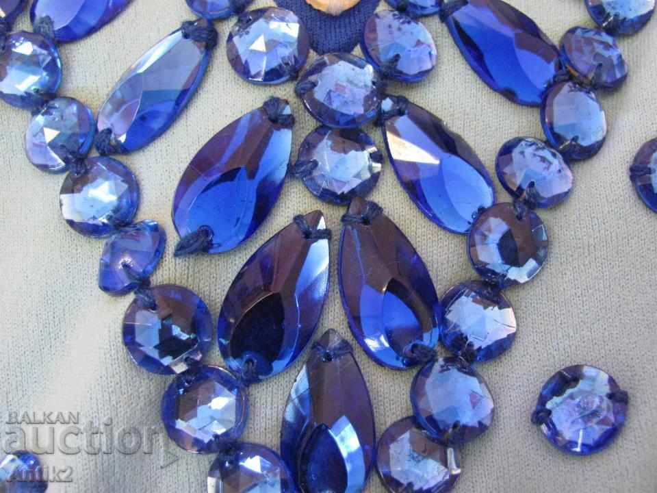 50s Cabaret Suit Glass Beads - 6 50s Cabaret Suit Glass Beads - 6